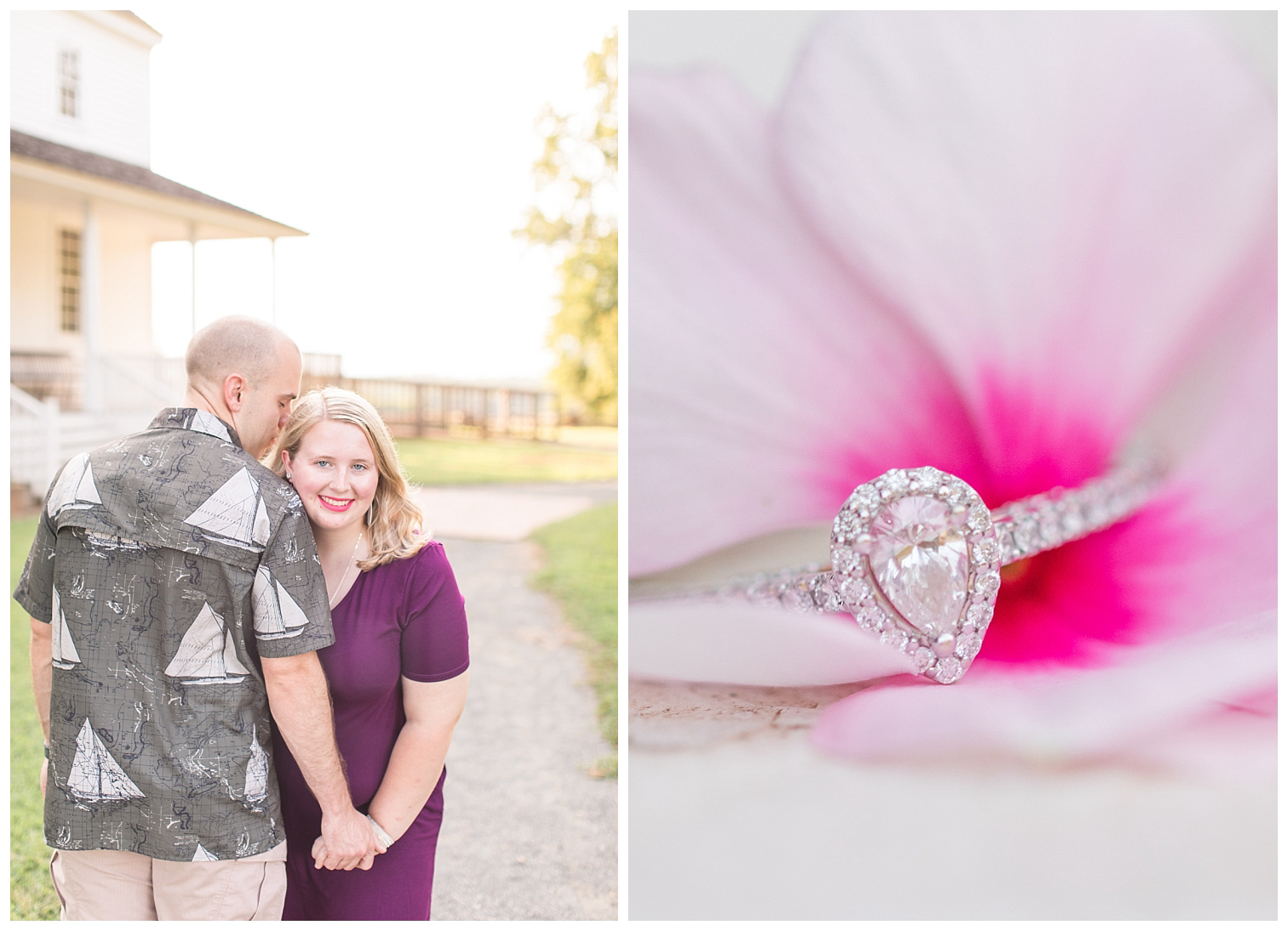Rhiannon & Kevin Engagement Session | The House in the Horseshoe | VA Wedding Photographers