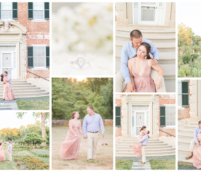 Ashley & Tyler | Chatham Manor Engagement | Fredericksburg VA Wedding Photographer