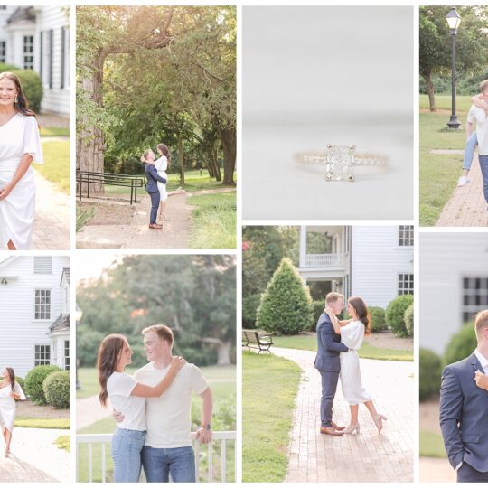Historic Oak View | Montana & Mike | Engagement | Northern VA Wedding Photographer | Christina Chapman Photography